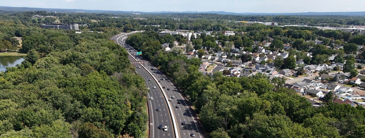 Garden State Parkway toll road in northern New Jersey.